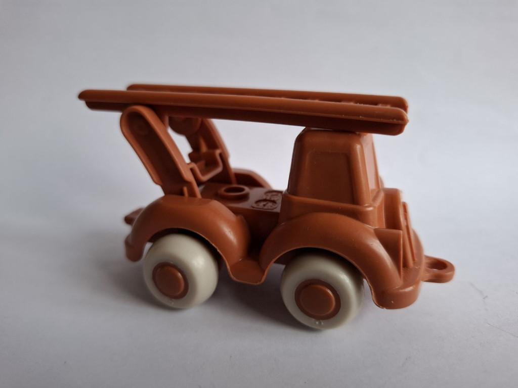 Brandweer ladderwagen Viking Toys vinyl Made in Vietnam mooi, Ophalen of Verzenden, Nieuw, Bus of Vrachtwagen