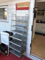 Oud winkelrek metaal, Ophalen of Verzenden