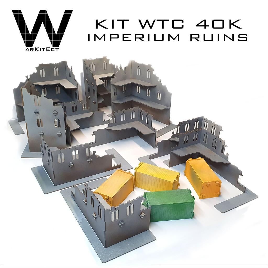 Warhammer 40k competitief terrein WTC format (Warkitect), Hobby en Vrije tijd, Wargaming, Verzenden, Zo goed als nieuw, Warhammer