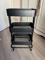 IKEA Raskog karretje zwart, Ophalen of Verzenden, Gebruikt