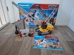 Playmobil hijskraan 70442, Ophalen of Verzenden, Zo goed als nieuw, Complete set