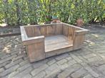 Te koop 2x bench en 1x hondenmand., Ophalen