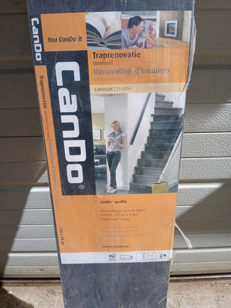 Traprenovatie  cando- 4 Pakken Nieuw, Ophalen, Nieuw, Trap