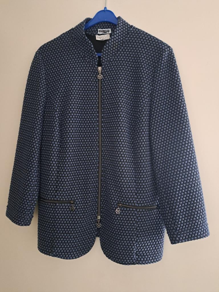 Efro stijlvol jasje in soepelvallende stof maat 44, Overige kleuren, Etro, Maat 42/44 (L), Nieuw