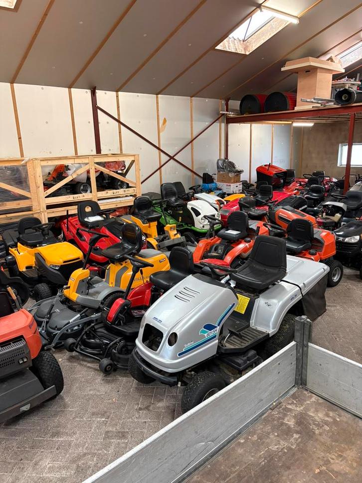 Nieuwe en gebruikte Husqvarna Stiga Alko Honda zitmaaiers., Tuin en Terras, Zitmaaiers, Ophalen of Verzenden