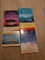4 x Esther Hicks - The law of attraction & Ask and it is giv, Ophalen of Verzenden, Zo goed als nieuw, Tarot of Kaarten leggen