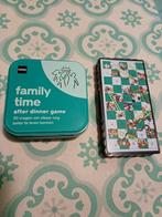 Family Time After Dinner Game + gratis Snakes en Ladders, Hema, Ophalen of Verzenden, Zo goed als nieuw, Vijf spelers of meer