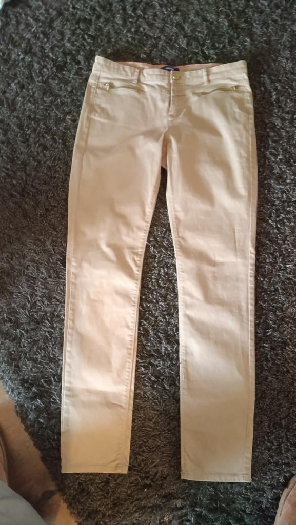 Crèmekleurige Mexx broek maat 40, Maat 38/40 (M), Mexx, Beige, Ophalen of Verzenden