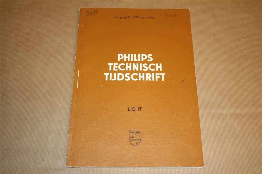 Philips Technisch Tijdschrift - Special Licht - 1975, Boeken, Techniek, Ophalen of Verzenden, Zo goed als nieuw, Bouwkunde