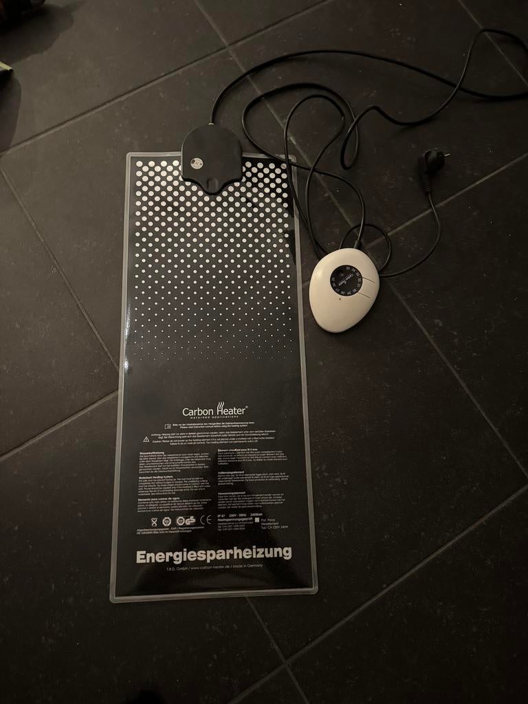 Carbon Heater verwarmingselement waterbed, Huis en Inrichting, Slaapkamer | Waterbedden, Ophalen, Gebruikt, Tweepersoons, 180 cm