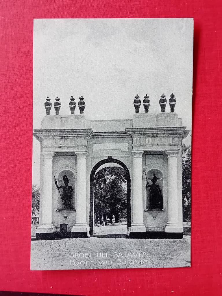 Ansichtkaart Batavia, Ophalen of Verzenden, Voor 1920