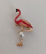 Flamingo broche, Overige materialen, 4 tot 7 cm, Overige kleuren, Nieuw