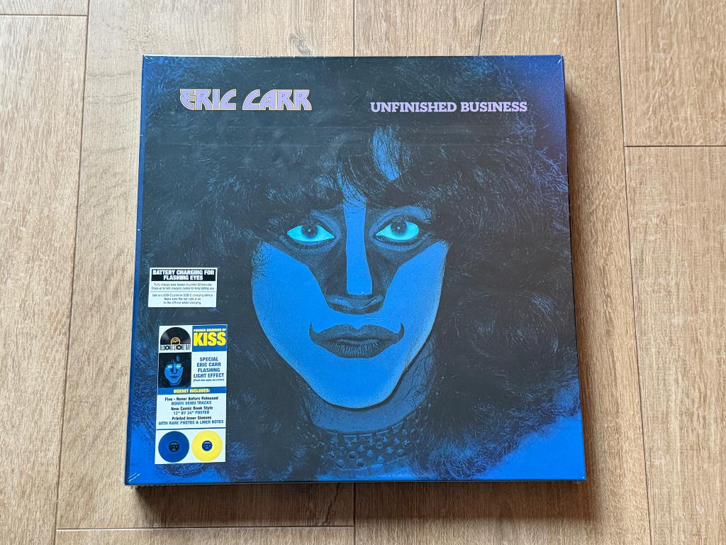 Eric Carr Unfinished Business LP Box Set RSD KISS, 2020 tot heden, Ophalen of Verzenden, 12 inch, Nieuw in verpakking