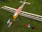 RC Vliegtuig met OS Max motoren en onderdelen, Ophalen of Verzenden, Gebruikt, Nitro