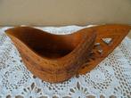 Curiosa huwelijksbeker vintage teakhouten huwelijksbeker, Ophalen of Verzenden