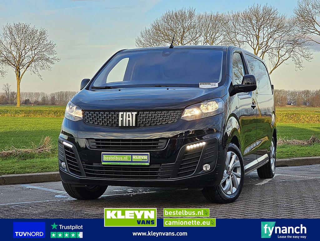 FIAT SCUDO 1.5 l2 navi airco euro6!, Auto's, Gebruikt, Euro 6, Zwart, Bedrijf