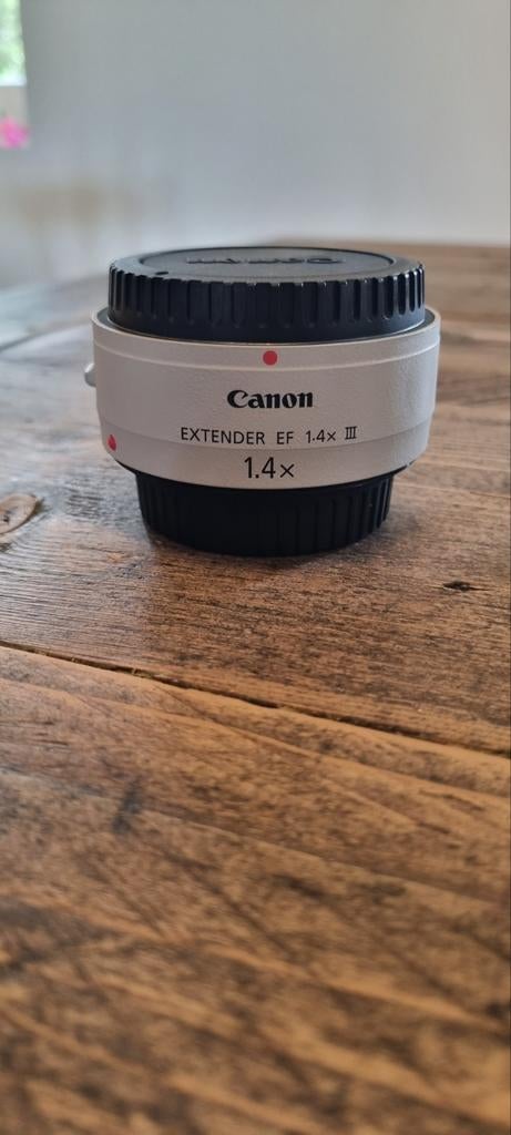 Canon Extender EF 1.4x III  topconditie, nauwelijks gebruikt, Ophalen of Verzenden, Zo goed als nieuw, Toebehoren