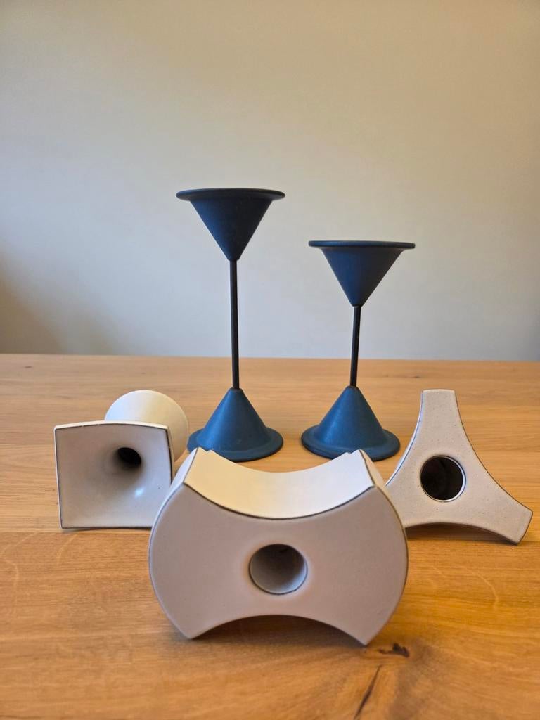 Cor Unum diabolo kandelaars, Ophalen of Verzenden, Overige materialen, Kandelaar, Minder dan 25 cm