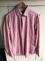 Heren overhemd Tommy Hilfiger L 41, Ophalen of Verzenden, Zo goed als nieuw, Rood, Halswijdte 41/42 (L)