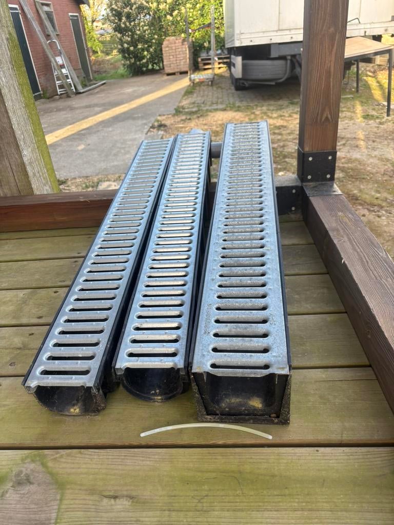 3x Hemelwater put, Pvc, Overige typen, Ophalen of Verzenden, Zo goed als nieuw