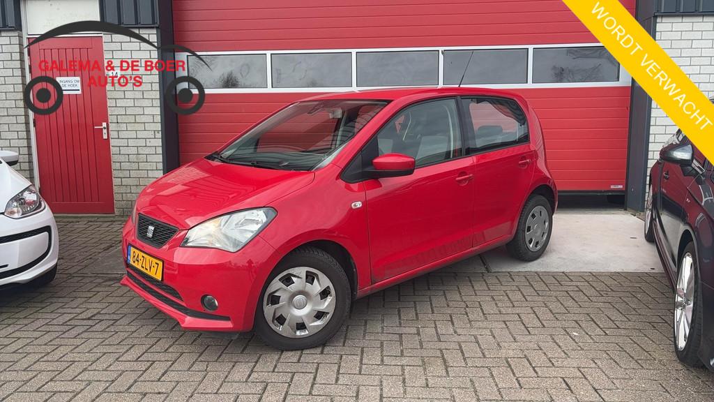 SEAT Mii 1.0 Style 1STE EIG / AUTOMAAT / AIRCO / PDC / CRUIS, Euro 5, Stof, Gebruikt, 4 stoelen