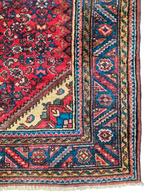 Handgeknoopt Perzisch wol Nahavand tapijt 109x158cm, Crème, Gebruikt, 100 tot 150 cm, Onbekend