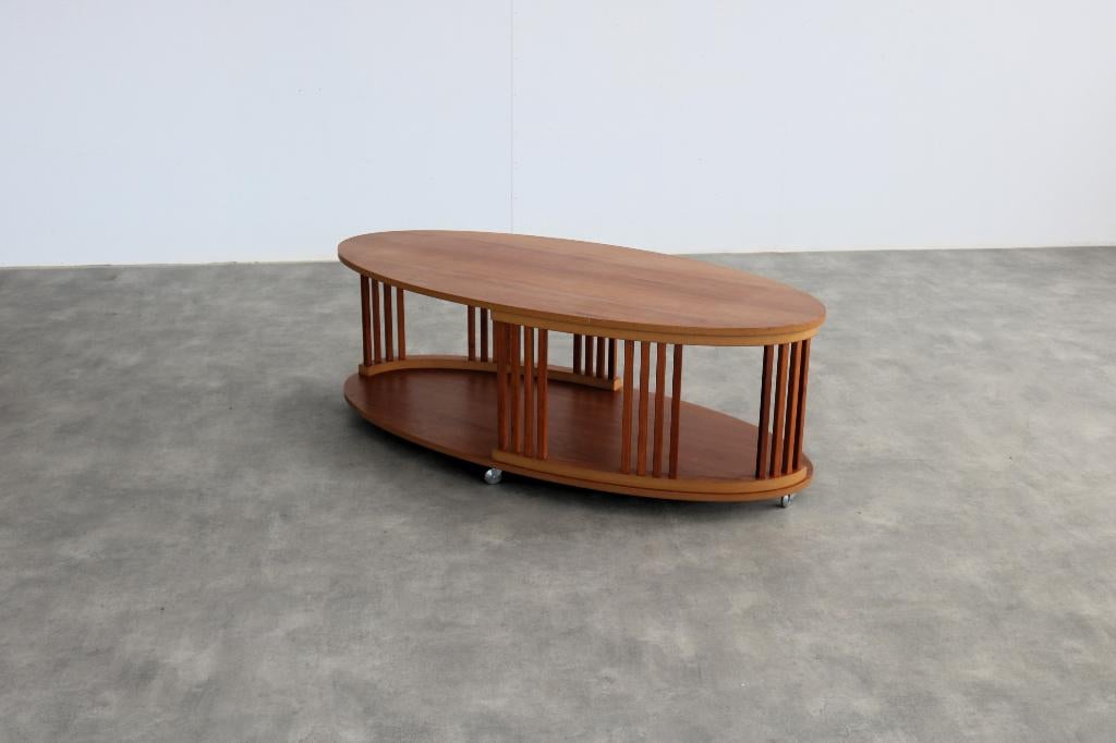 vintage salontafel | tafel | Zweeds, Gebruikt, 100 tot 150 cm, ., .