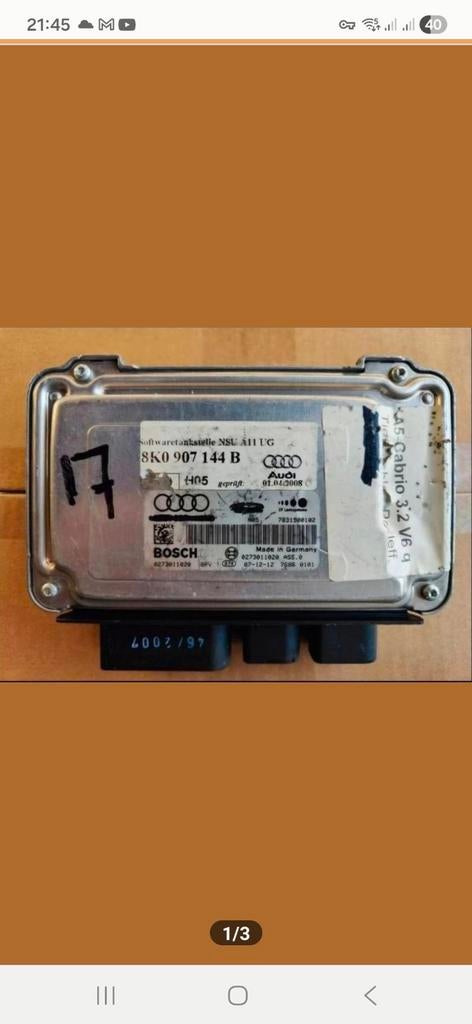Audi A4/A5 regelunit active steering 8K0 907 144 B, Auto-onderdelen, Ophalen of Verzenden