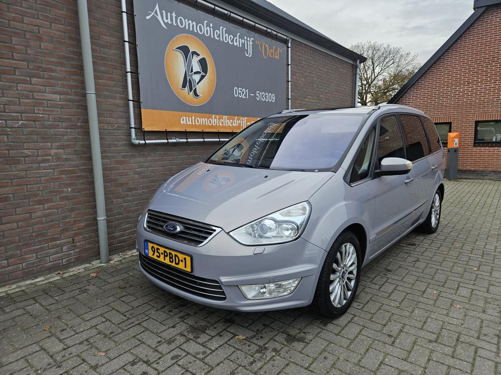 Ford Galaxy 2.0 SCTi Titanium (bj 2011, automaat), Auto's, Ford, Euro 5, Gebruikt, Zwart, 4 cilinders