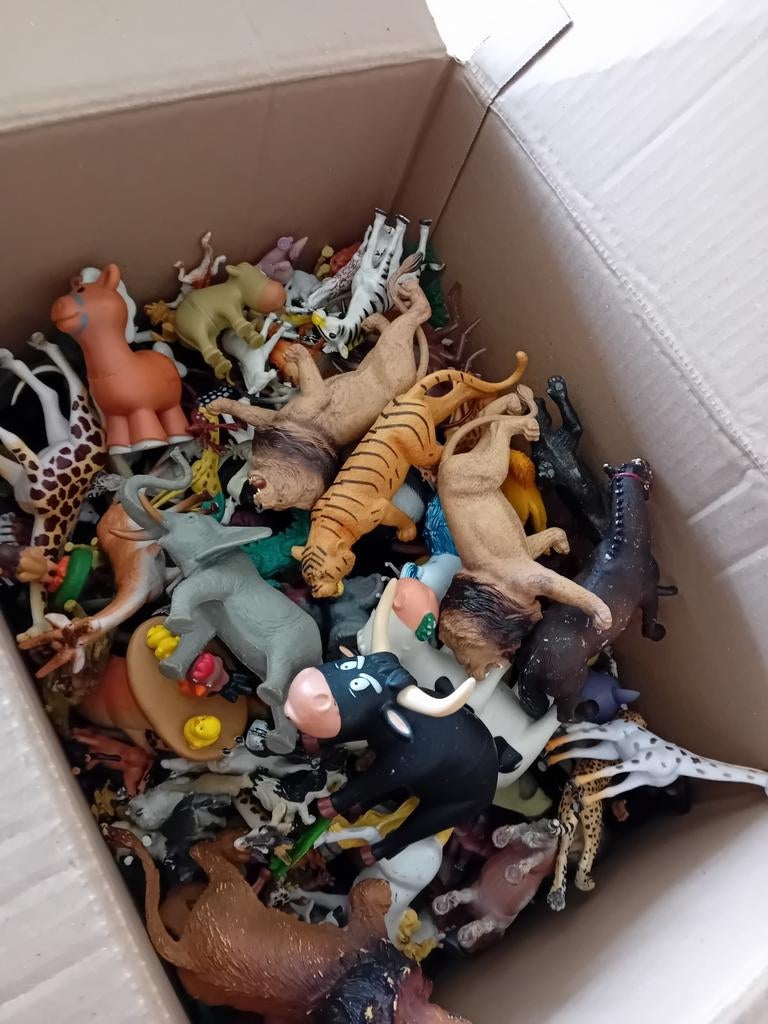 Ruim 400 speelgoed dieren ook bullyland en papo, Gebruikt, ., Ophalen of Verzenden, Diverse
