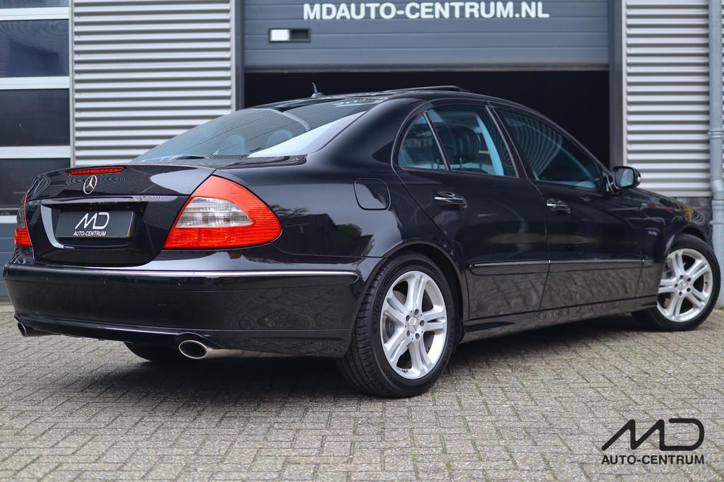 Mercedes-Benz E-klasse W211 E200 kompressor Mopf /Avantgarde, Automaat, Achterwielaandrijving, Gebruikt, Zwart