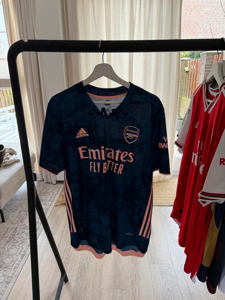 Arsenal Authentic uitshirt 2021/2022 Ødegaard #11 Maat L, Ophalen of Verzenden, Zo goed als nieuw, Buitenlandse clubs, Shirt