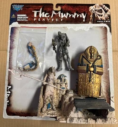 Mcfarlane Monsters -- The mummy playset, Verzamelen, Poppetjes en Figuurtjes, Zo goed als nieuw, Ophalen of Verzenden