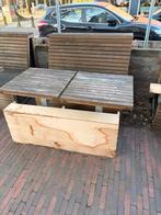 Terrasbanken horeca - opknappers, Ophalen of Verzenden, Gebruikt, Hout