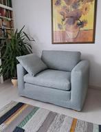 Luxe Linteloo plofstoel/loveseat Easy Living/donsvulling, 100 tot 125 cm, Tweepersoons, Ophalen of Verzenden, Zo goed als nieuw