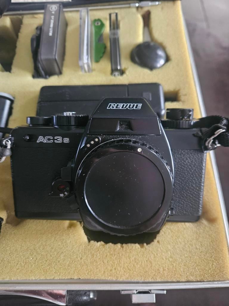 Revue AC 3s camera met accessoires, Ophalen of Verzenden