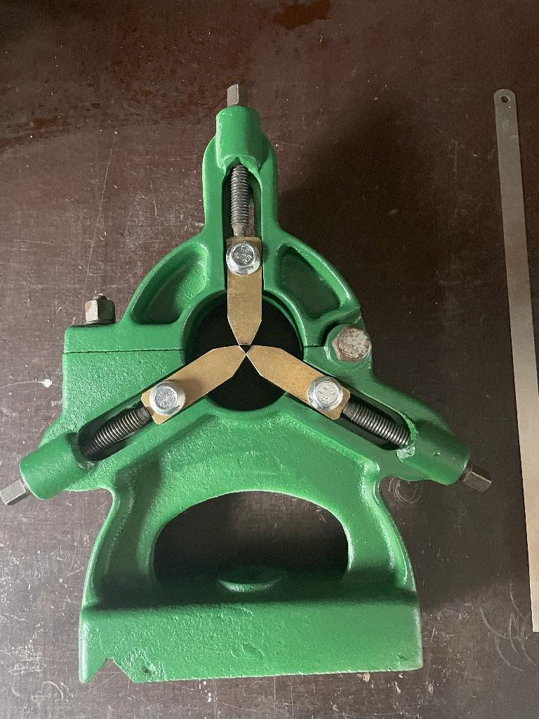 vaste bril, Ophalen of Verzenden, Zo goed als nieuw, Metaaldraaibank, Minder dan 500 mm