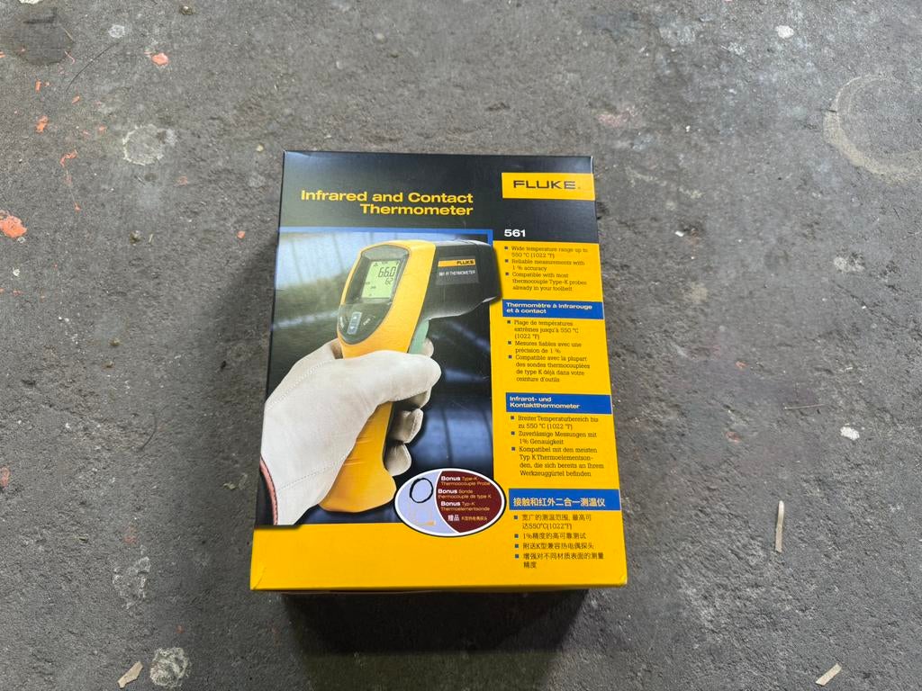 Fluke 561 IR Thermometer NIEUW, Ophalen, Nieuw, Multimeter