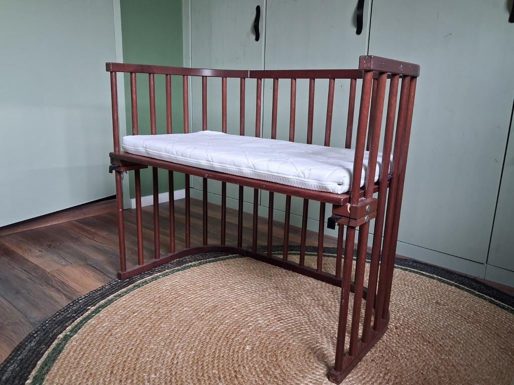 Vintage co-sleeper met matras, Ophalen, Gebruikt, Overige typen