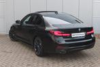 BMW 5 Serie 520d High Executive M Sport Automaat / Schuif-ka, 12 maanden, Achterwielaandrijving, 1650 kg, Zwart