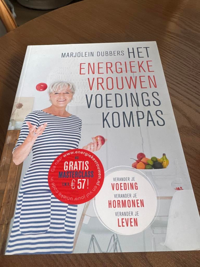Het Energieke Vrouwen Voedings Kompas Marjolein Dubbers, Boeken, Gezondheid, Dieet en Voeding, Ophalen of Verzenden, Nieuw, Dieet en Voeding