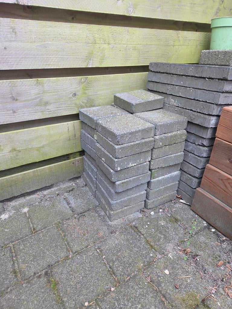 Tegels 21 x 21, Ophalen, Beton, Terrastegels