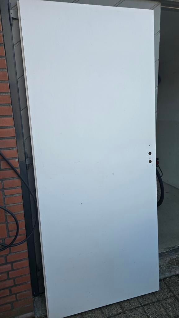 Binnendeur wit 90x210 cm - Gratis af te halen, Doe-het-zelf en Verbouw, Deuren en Horren, Gebruikt, 80 tot 100 cm, Binnendeur