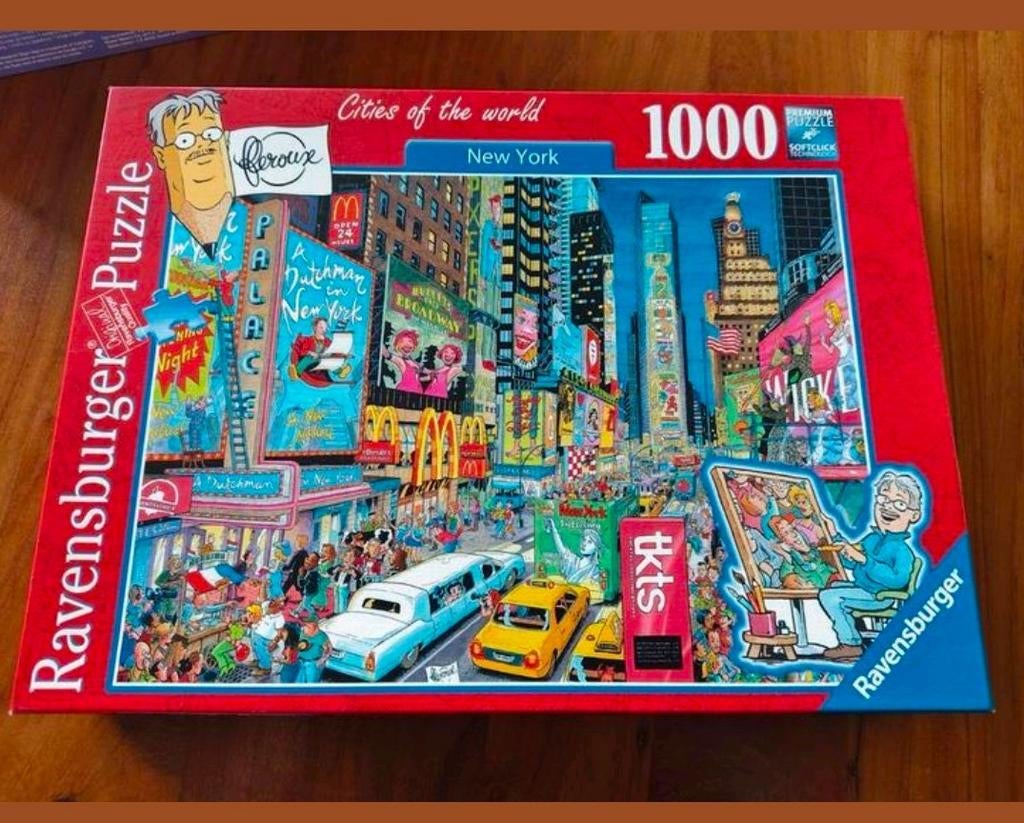 Compleet Puzzel New York, Ophalen of Verzenden, 500 t/m 1500 stukjes