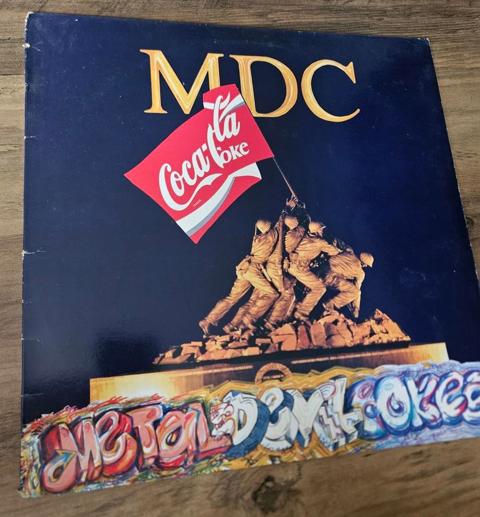 MDC - Metal Devil Cokes Vinyl LP (1989), Ophalen of Verzenden, Gebruikt, 12 inch, Alternative