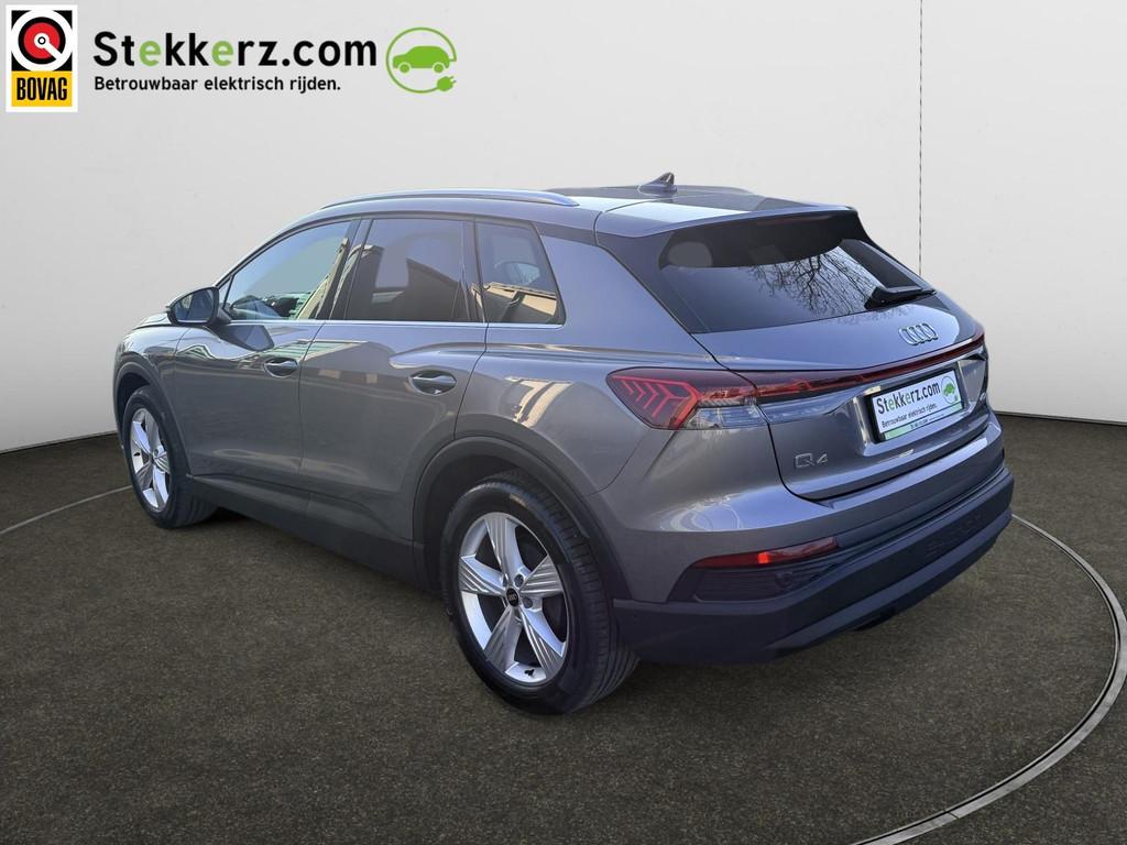 Audi Q4 e-tron 40 Advanced edition 77 kWh | All-in prijs inc, Auto's, Audi, 12 maanden, Gebruikt, Zwart, 511 km