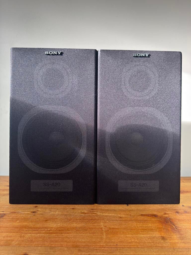 Sony SS-A20 Boekenplank Speakers - Compact en Krachtig, Audio, Tv en Foto, Luidsprekers, Ophalen of Verzenden, Zo goed als nieuw