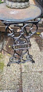 Antiek gietijzeren zijpaneel van naaimachine., Ophalen of Verzenden