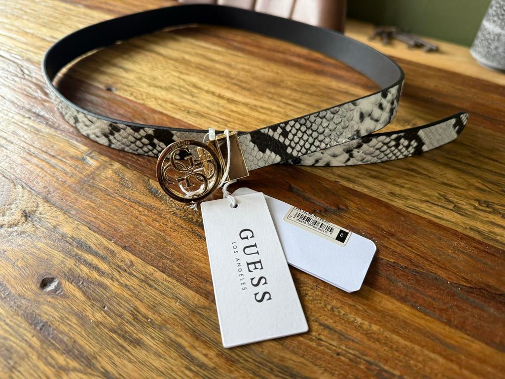 Nieuwe Guess riem Maat M xs S, Kleding | Dames, Riemen en Ceinturen, Ophalen, 80 tot 90 cm, Zwart, Nieuw