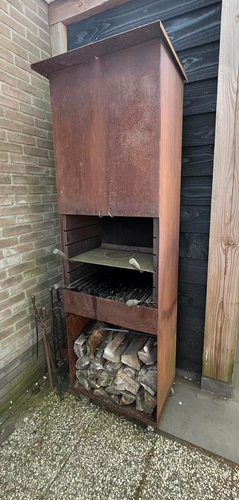 Haard BBQ, Tuin en Terras, Tuinhaarden, Gebruikt, Ophalen